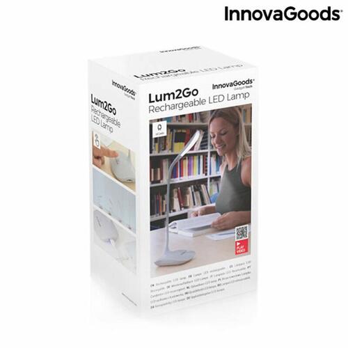 LED bordlampe med touch - Lum2Go, hvid, genopladelig (OUTLET A) (OUTLET A)