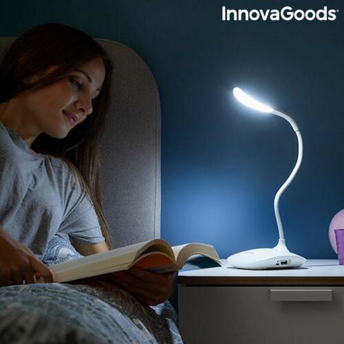 LED bordlampe med touch - Lum2Go, hvid, genopladelig (OUTLET A) (OUTLET A)