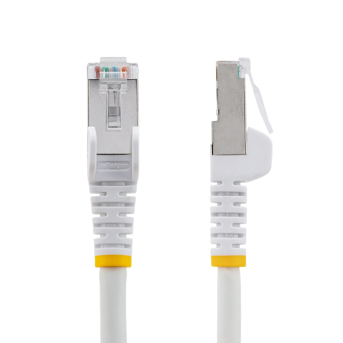 StarTech.com 7.5m CAT6a Ethernet Cable - White - Hvid - 7.5m