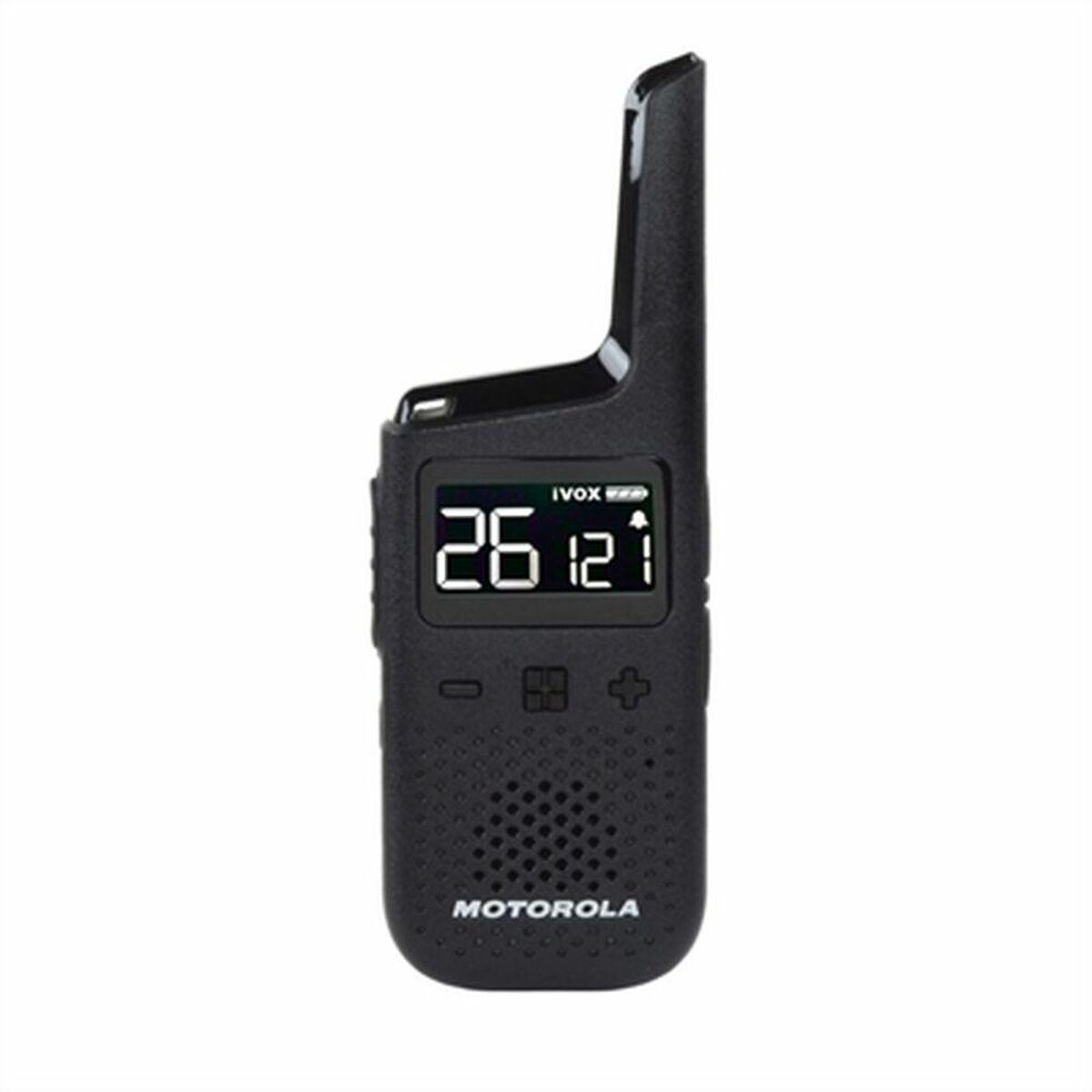 Walkie-talkie Motorola - 16 kanaler, IP54, 8 km (sæt á 2)