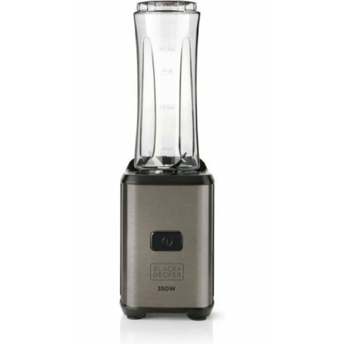 Black & Decker kop-blender BXJBA350E, stål - 350 W, 600 ml