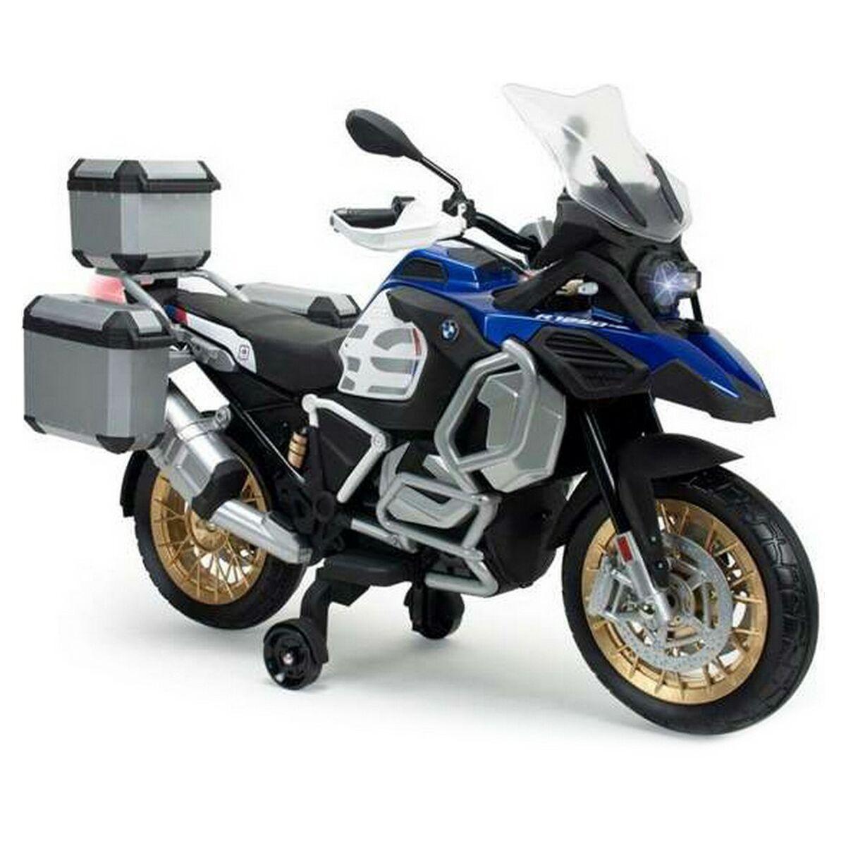 Elmotorcykel til børn Injusa BMW 1250 GS Adventure 12 V (123,8 × 52,9 × 79,5 cm)