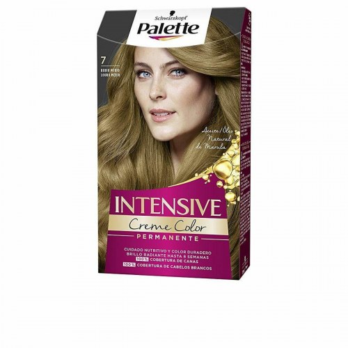 Permanent hårfarve Schwarzkopf Palette Intensive nr. 7 Mellemblond