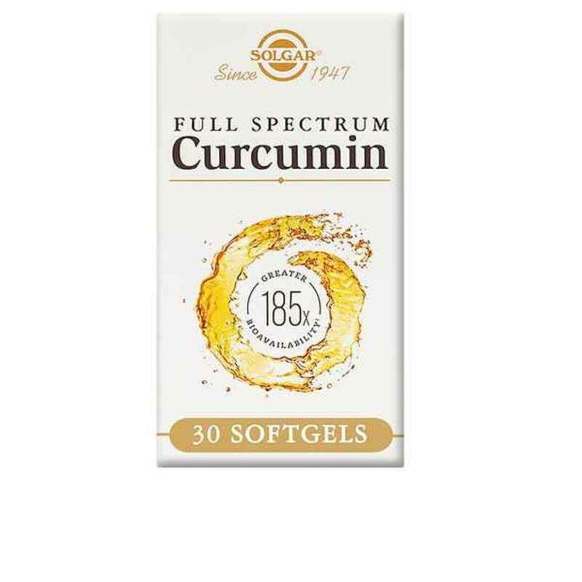 Gurkemeje kosttilskud Solgar Full Spectrum - 30 softgels
