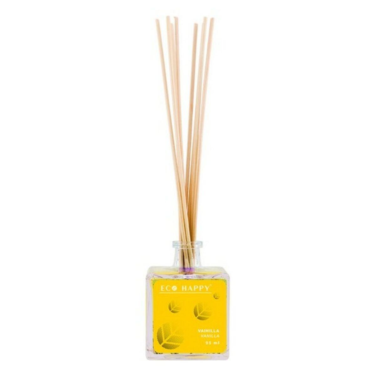 Duftpinde vanilje - Eco Happy Mikado 95 ml