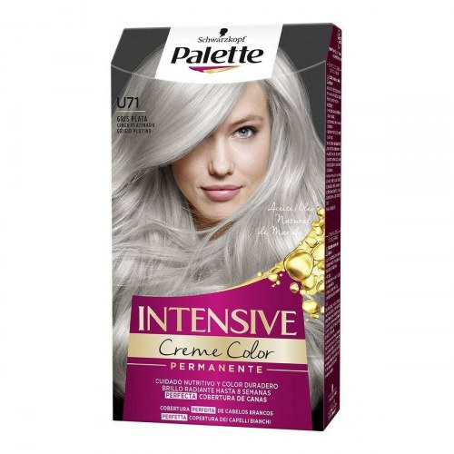 Schwarzkopf Palette Intensive permanent hårfarve U71 - sølvgrå