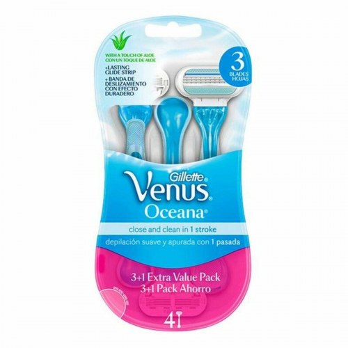 Gillette Venus Oceana engangsskrabere til kvinder - 4 stk.
