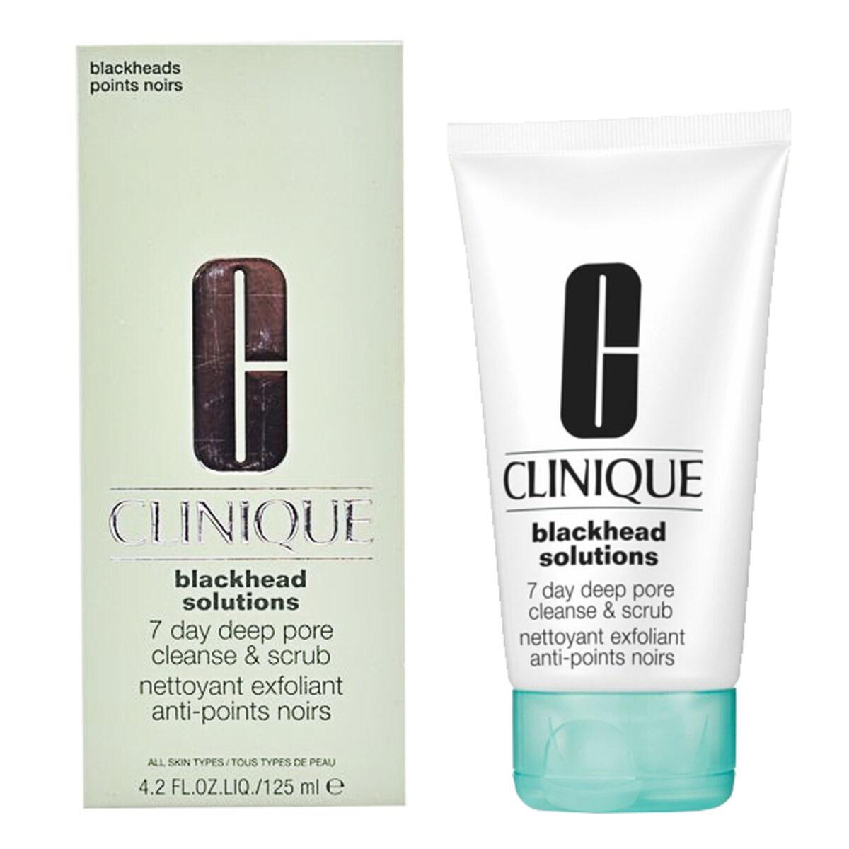 Clinique Blackhead Solutions 7 Day Deep Pore Cleanse & Scrub - eksfolierende ansigtsgel 125 ml