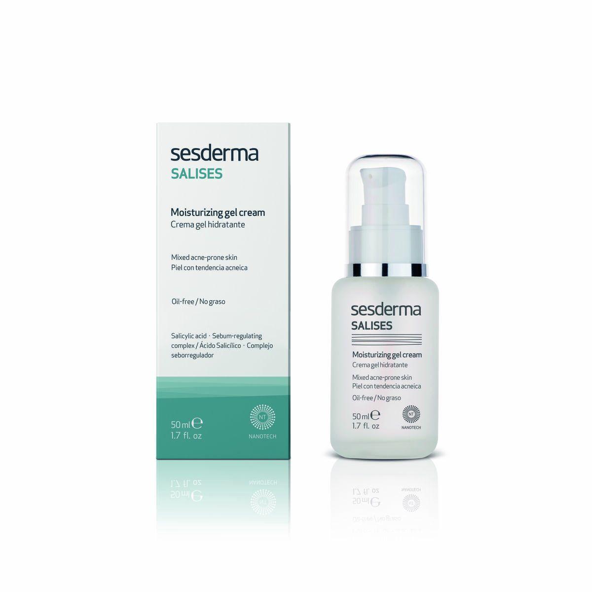 Ansigtscreme Gel Sesderma Salises Til Kombineret Hud 50 Ml