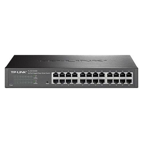 Netværksswitch TP-Link TL-SG1024DE 24-port Gigabit, sort