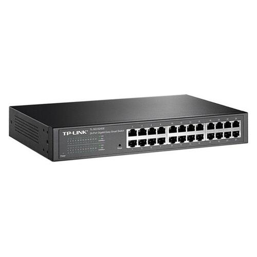 Netværksswitch TP-Link TL-SG1024DE 24-port Gigabit, sort
