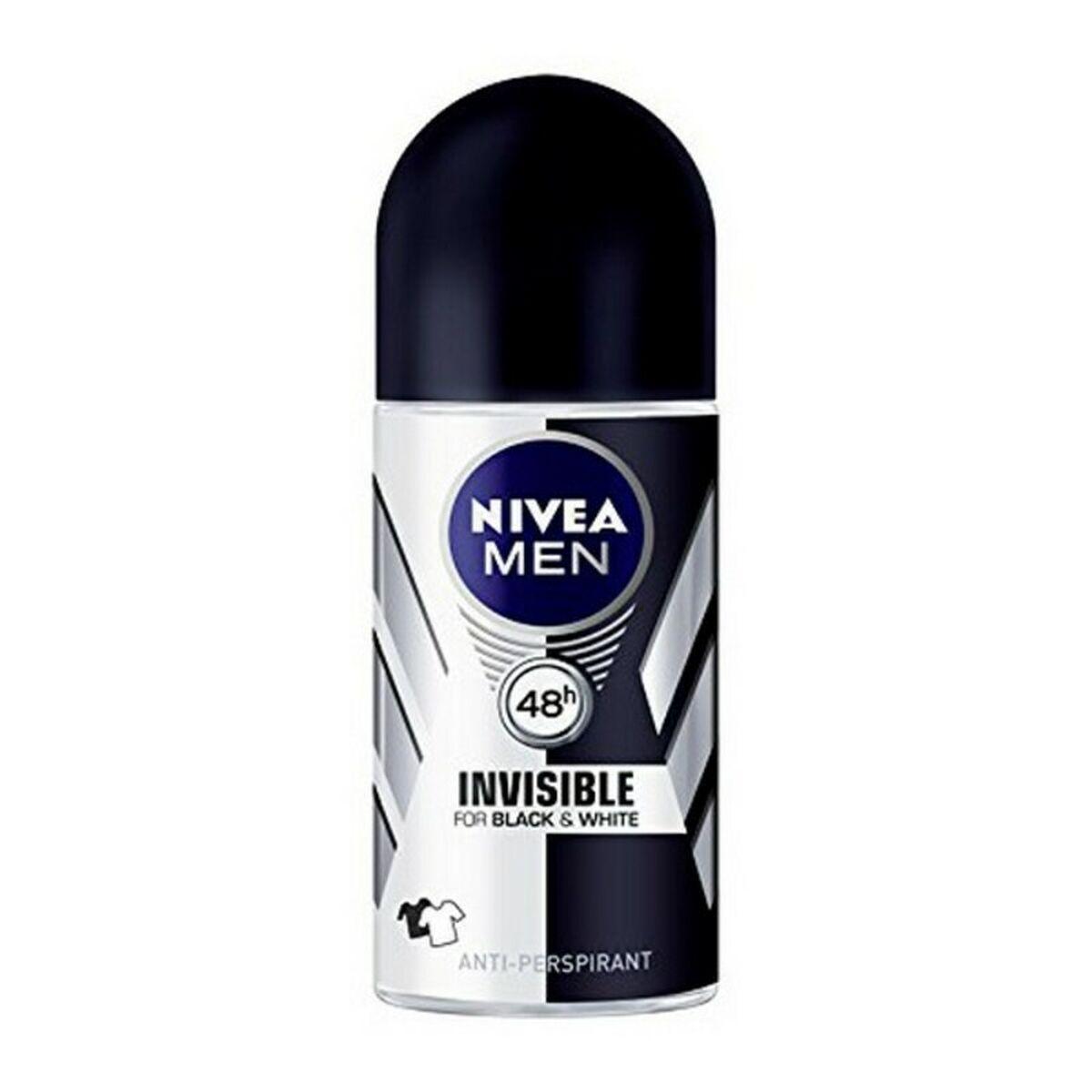 Nivea Men Invisible Black & White Roll-on Deodorant 50 ml