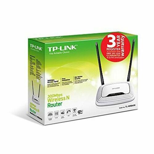 WiFi router TP-Link TL-WR841N - 300 Mbps, hvid