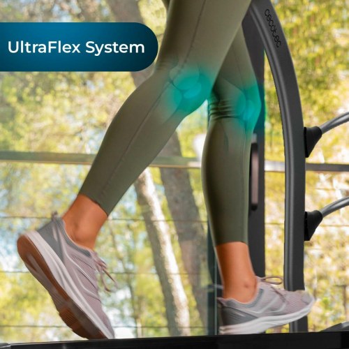 Løbebånd DrumFit WayHome 1400 Runner Vibration - grå