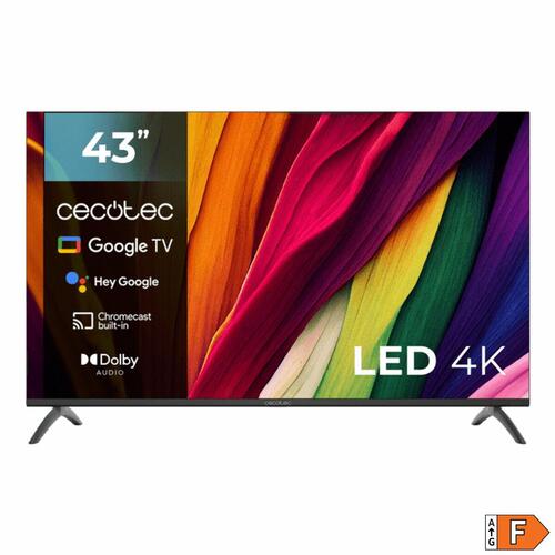 4K Smart TV 43" LED HDR10 (Google TV)