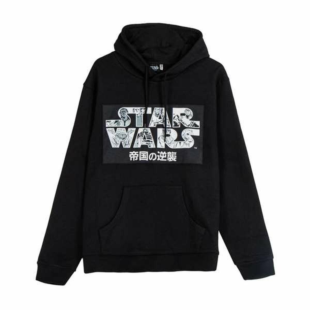 Star Wars Unisex Hættetrøje Sort Str L