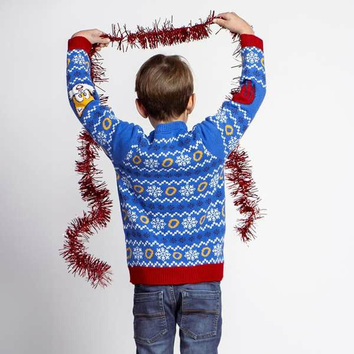 Unisex Trøje Sonic Blå - 6 år