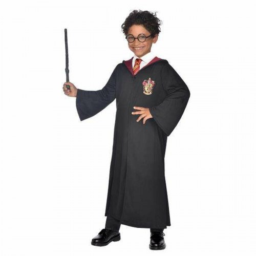Harry Potter kostume til børn - 6-8 år, sort tunika