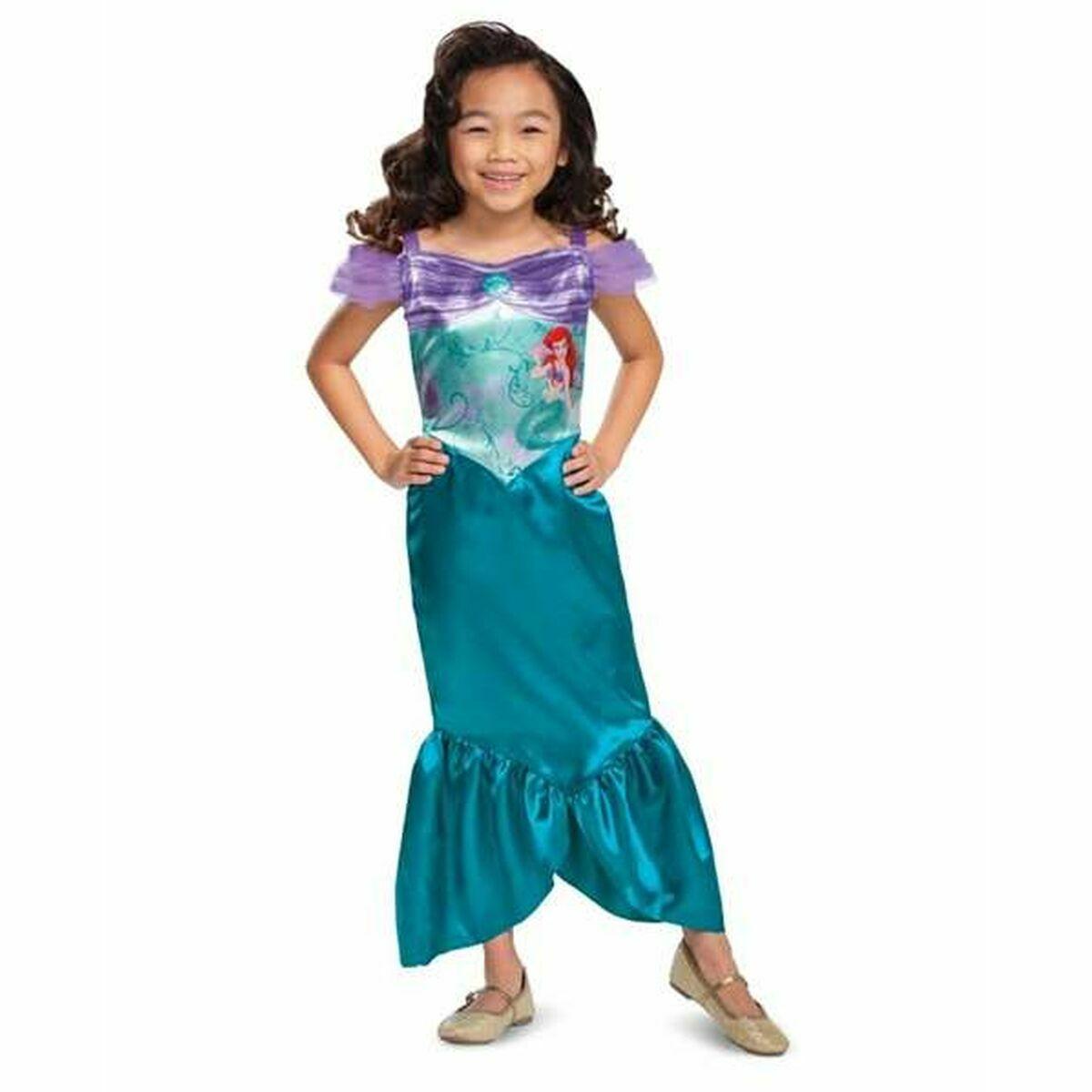 Disney Princess Ariel kostume til børn - Basic Plus 7-8 år