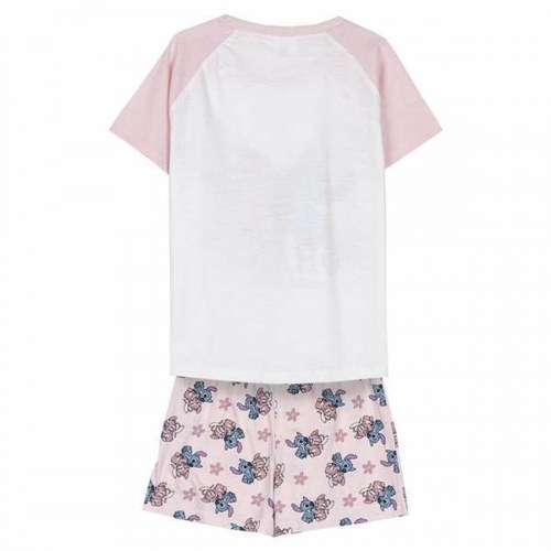 Pyjamas til piger Stitch - pink, 2 dele, 8 år
