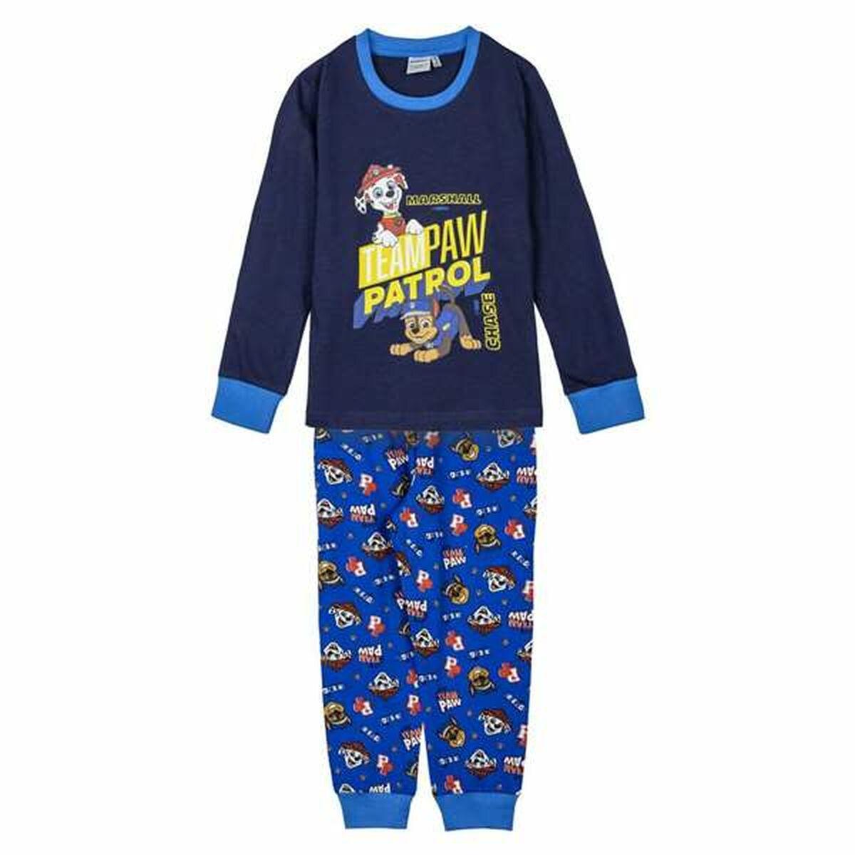 The Paw Patrol Pyjamas Til Drenge Blå 4 år 2 Dele