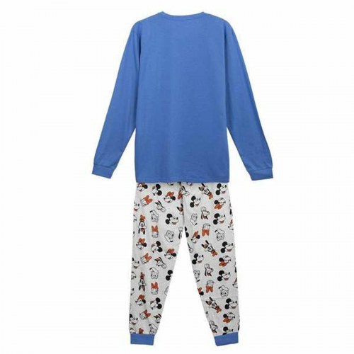 Mickey Mouse pyjamas til børn - blå, str. L (2 dele)
