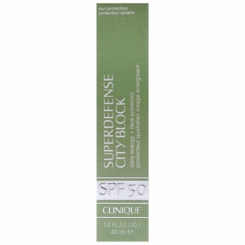 Solcreme Clinique Superdefense City Block SPF 50 - 40 ml
