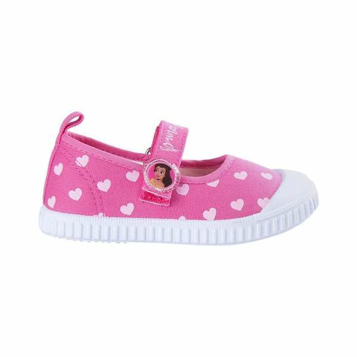 Disney Princess Pigesko I Kanvas Pink Ballet-/sneaker Str 24