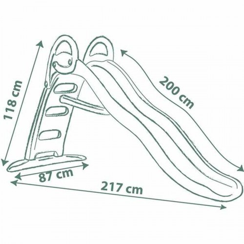 Smoby Funny vandrutsjebane - udendørs rutsjebane til børn