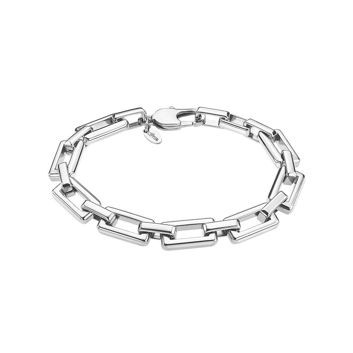 Lotus LS2424-2/1 armbånd til mænd - sølvfarvet kæde