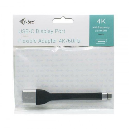 USB-C adapter til DisplayPort i-Tec - 4K/60 Hz, sort