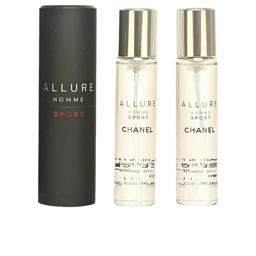 Chanel Allure Homme Sport EDT - Rejsepakke 3 x 20 ml