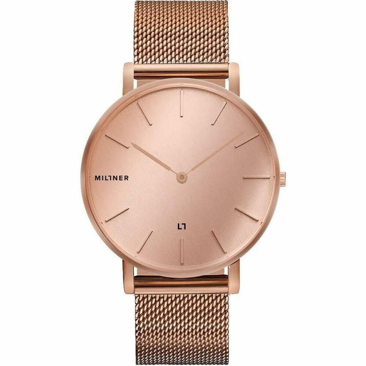 Millner dameur - kvarts, Ø 39 mm, mineralglas