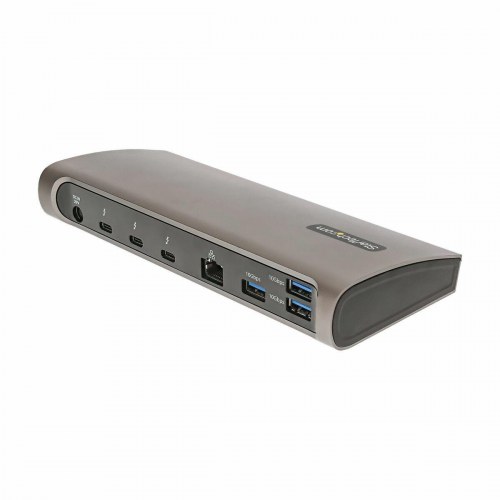 Startech USB Hub TB4CDOCKUE - Thunderbolt 4 dockingstation, grå/sort