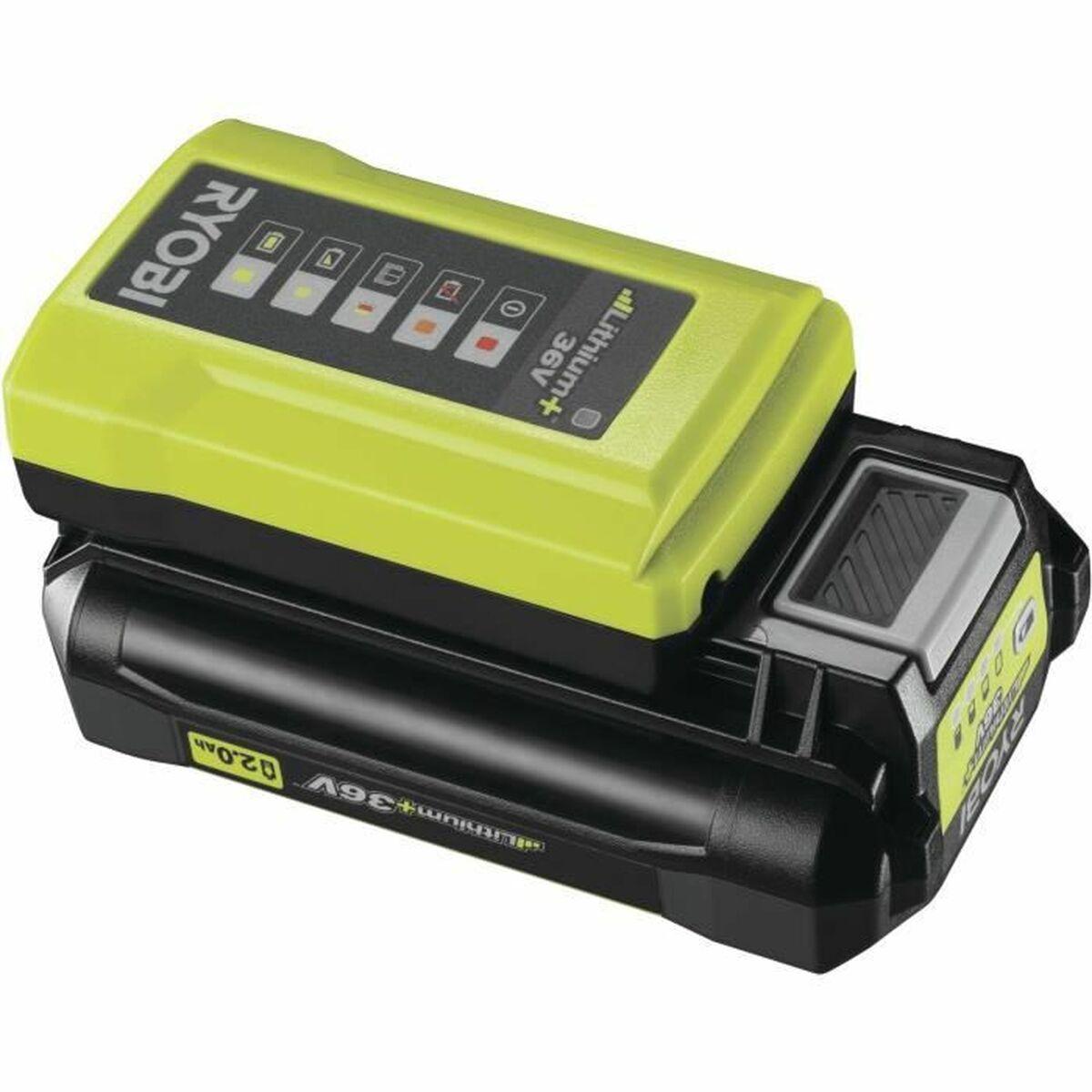 Ryobi 36 V batterioplader med 2,0 Ah Li-Ion batteri