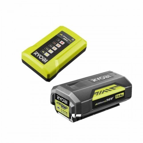 Ryobi 36 V batterioplader med 2,0 Ah Li-Ion batteri