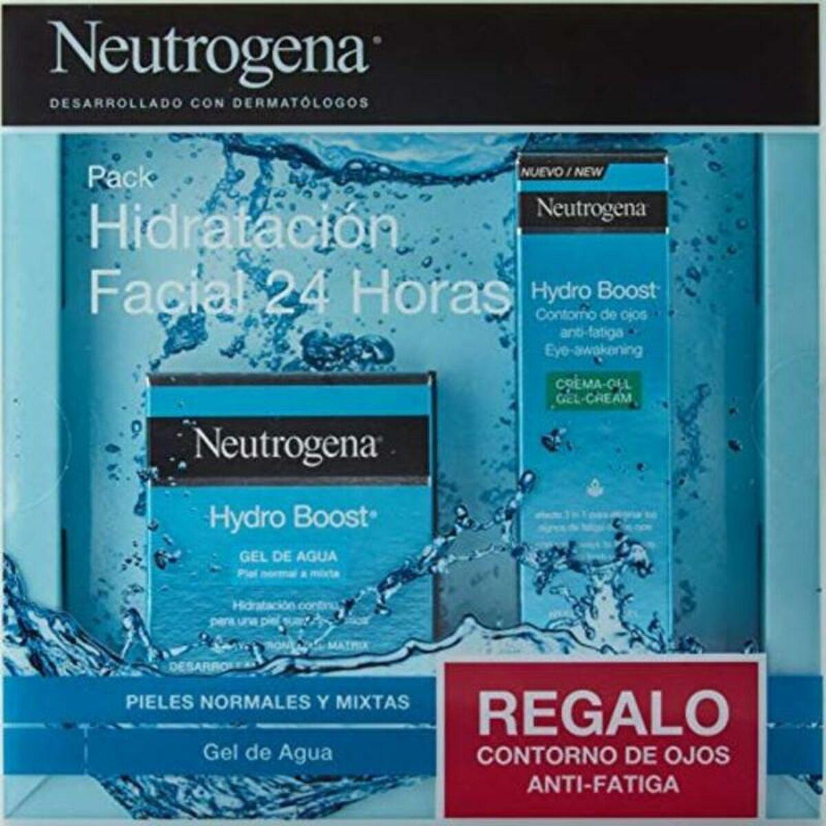 Hudplejesæt Neutrogena Hydro Boost Gel de Agua - 2 dele (50 ml + 15 ml)