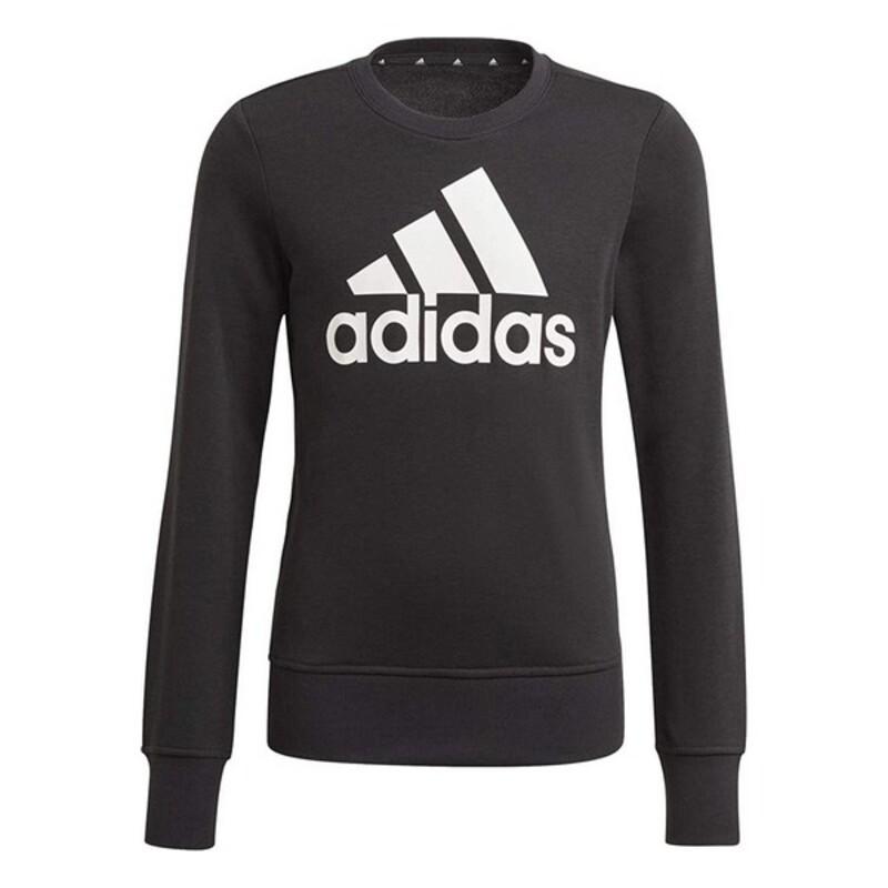 Sweatee Shirt Uden Hætte Til Piger Swt Adidas Gp0040 Sort 140