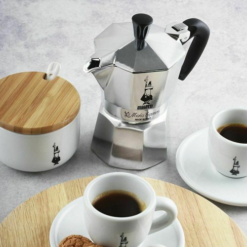 Espressokande Bialetti Moka Express - sølv, 6 kopper (300 ml)