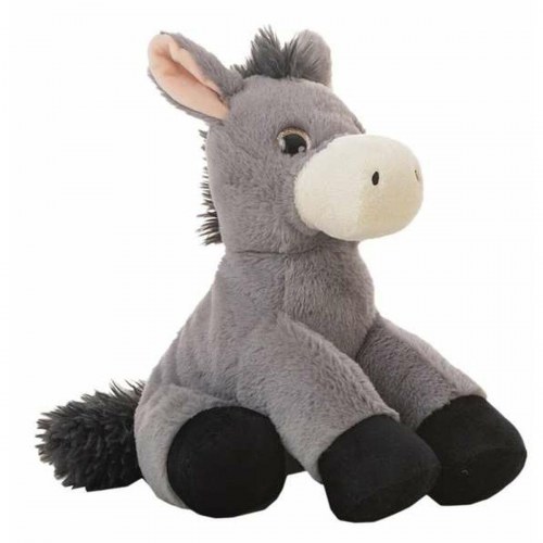 Plys bamse - hest eller æsel, 32 cm i polyester