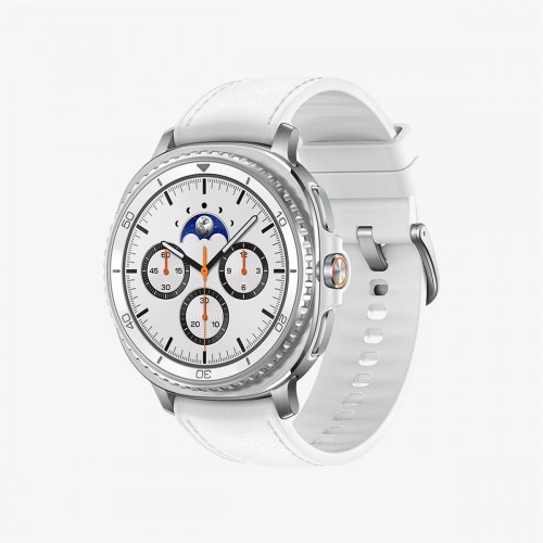 Samsung SM-L500NZWAEUB smartwatch - 46 mm, hvid/sølv, AMOLED