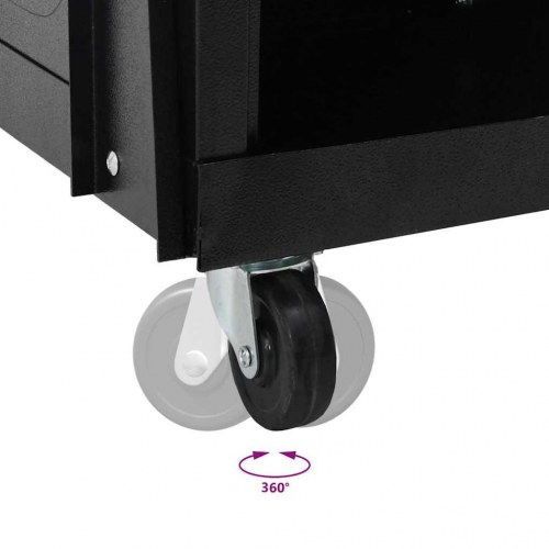 Svejsevogn Sort 90 x 46 x 96 cm Stål