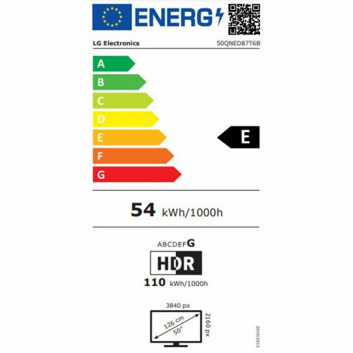 Smart TV LG QNED 50" 4K Ultra HD HDR (50QNED87T6B) (OUTLET A)