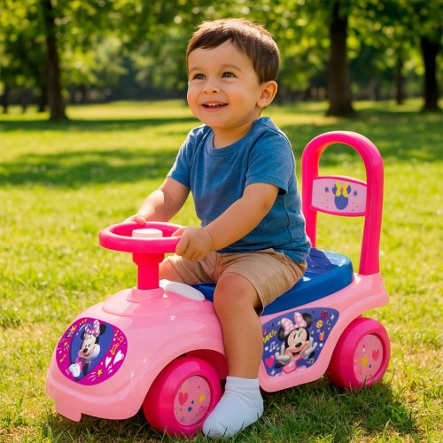 Gåbil Minnie Mouse - 43 × 37 × 21 cm (2 enheder)