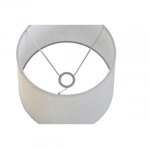 Lampeskærm beige hør - , E27, 40 × 40 × 25 cm, 2 stk.