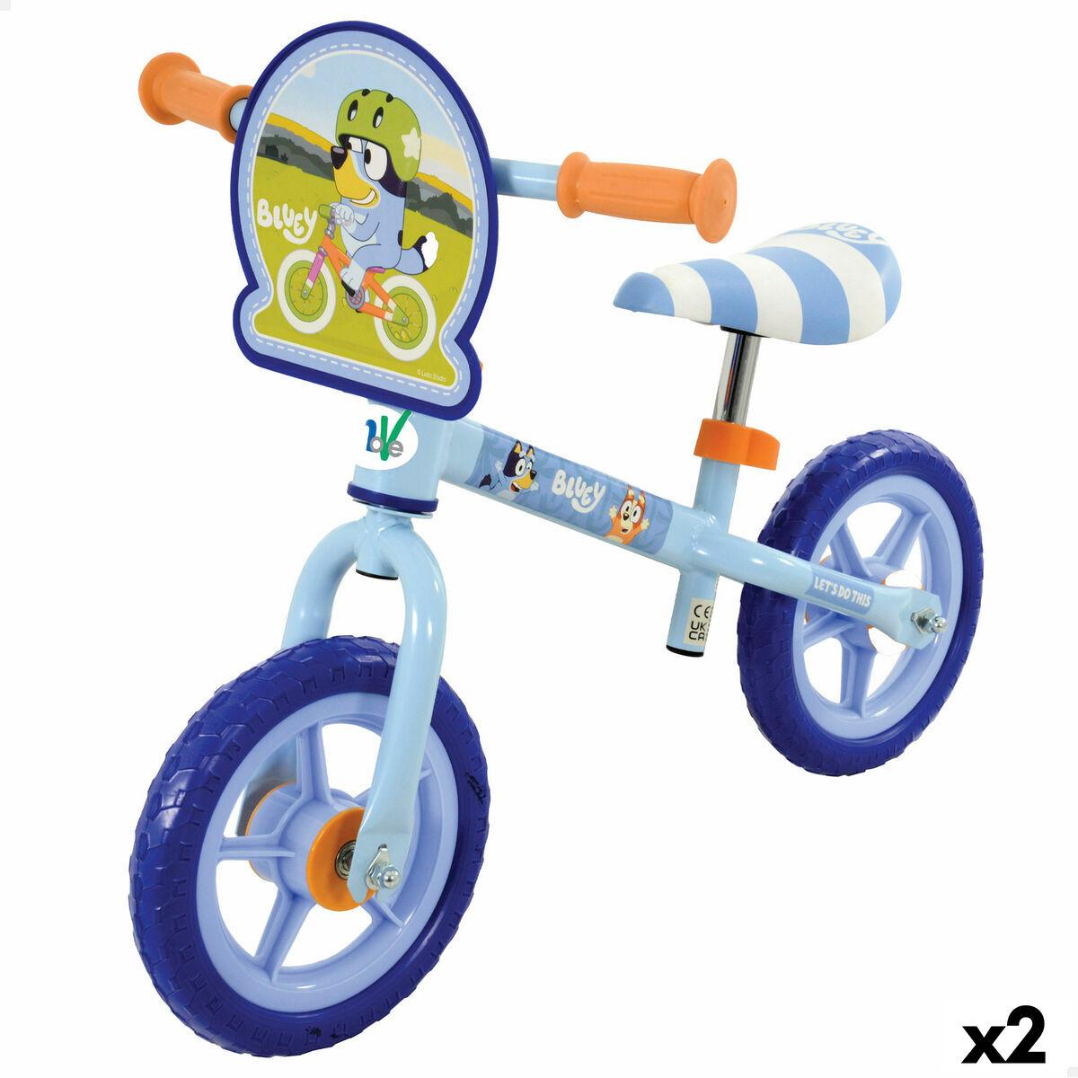 Løbecykel Bluey 10" - børnecykel uden pedaler