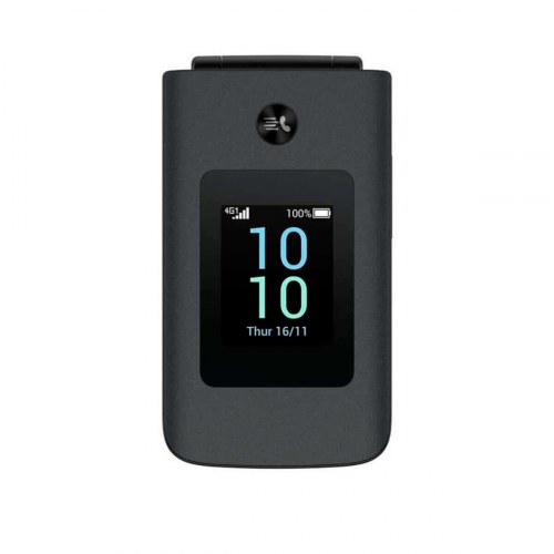 TCL 4043D 3,2" grå - simpel 4G klaptelefon med SOS