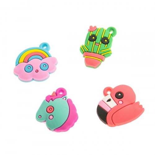 Perlesæt til smykker - Nice Creative Elasticolor (62 × 38 × 5 cm)