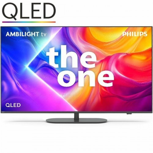 Smart TV 43" 4K Philips QLED (43PUS9010/12) med Ambilight, HDR og 144 Hz