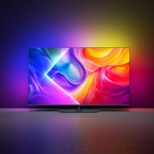 Smart TV 43" 4K Philips QLED (43PUS9010/12) med Ambilight, HDR og 144 Hz